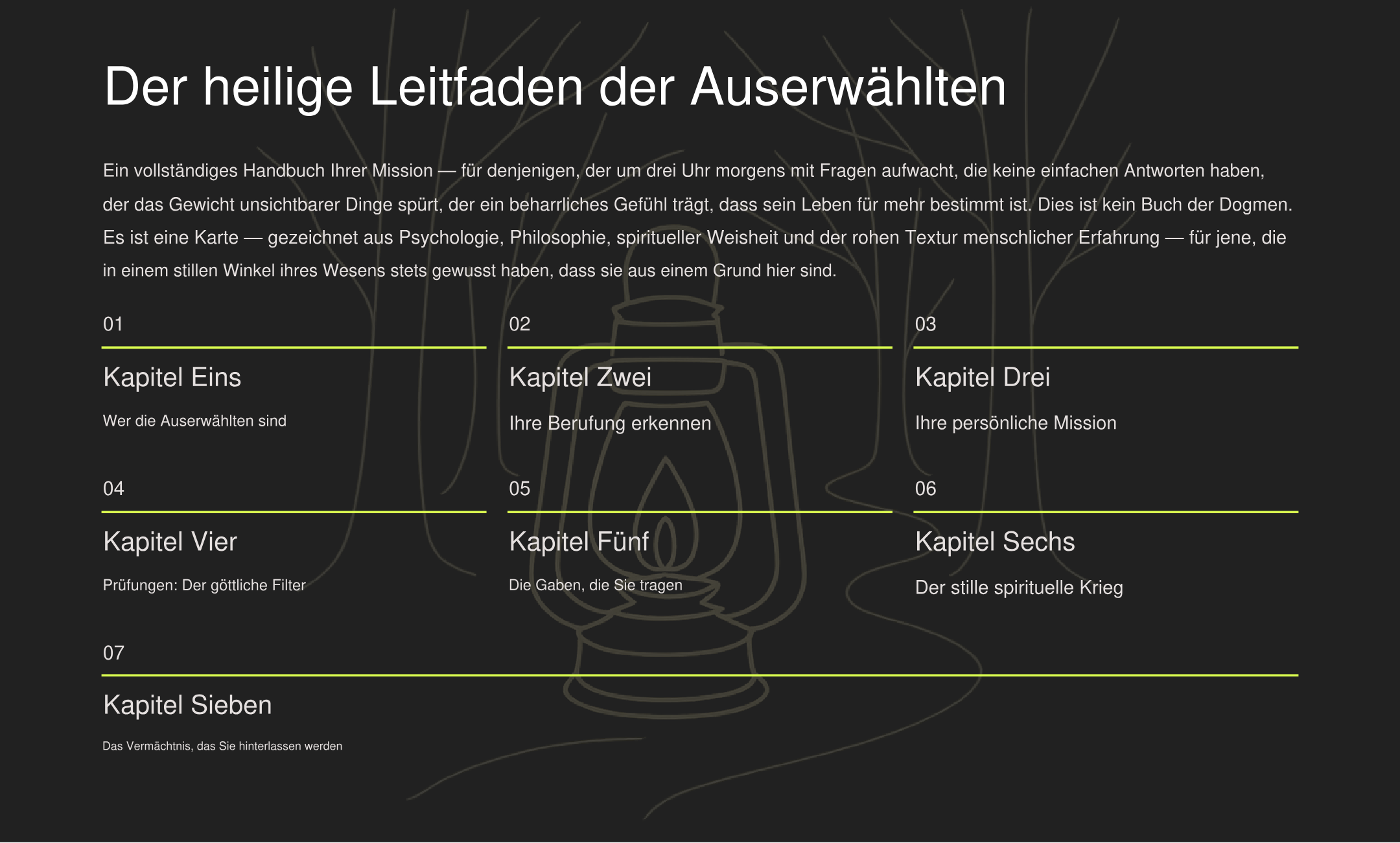 HEILIGER LEITFADEN DER AUSERWÄHLTEN: Vollständiges Handbuch Für Deine Mission