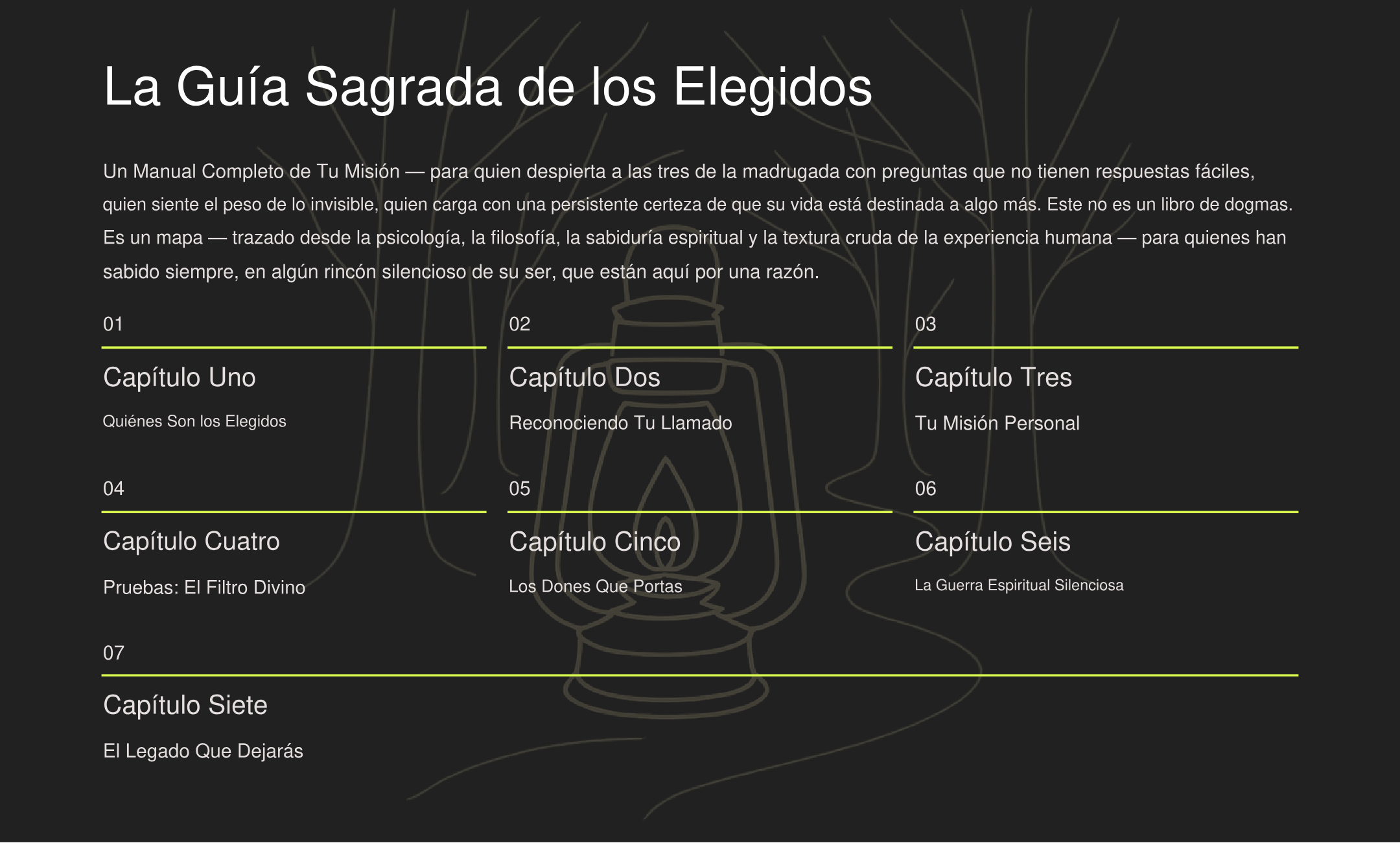 GUÍA SAGRADA DE LOS ELEGIDOS: Manual Completo de Tu Misión