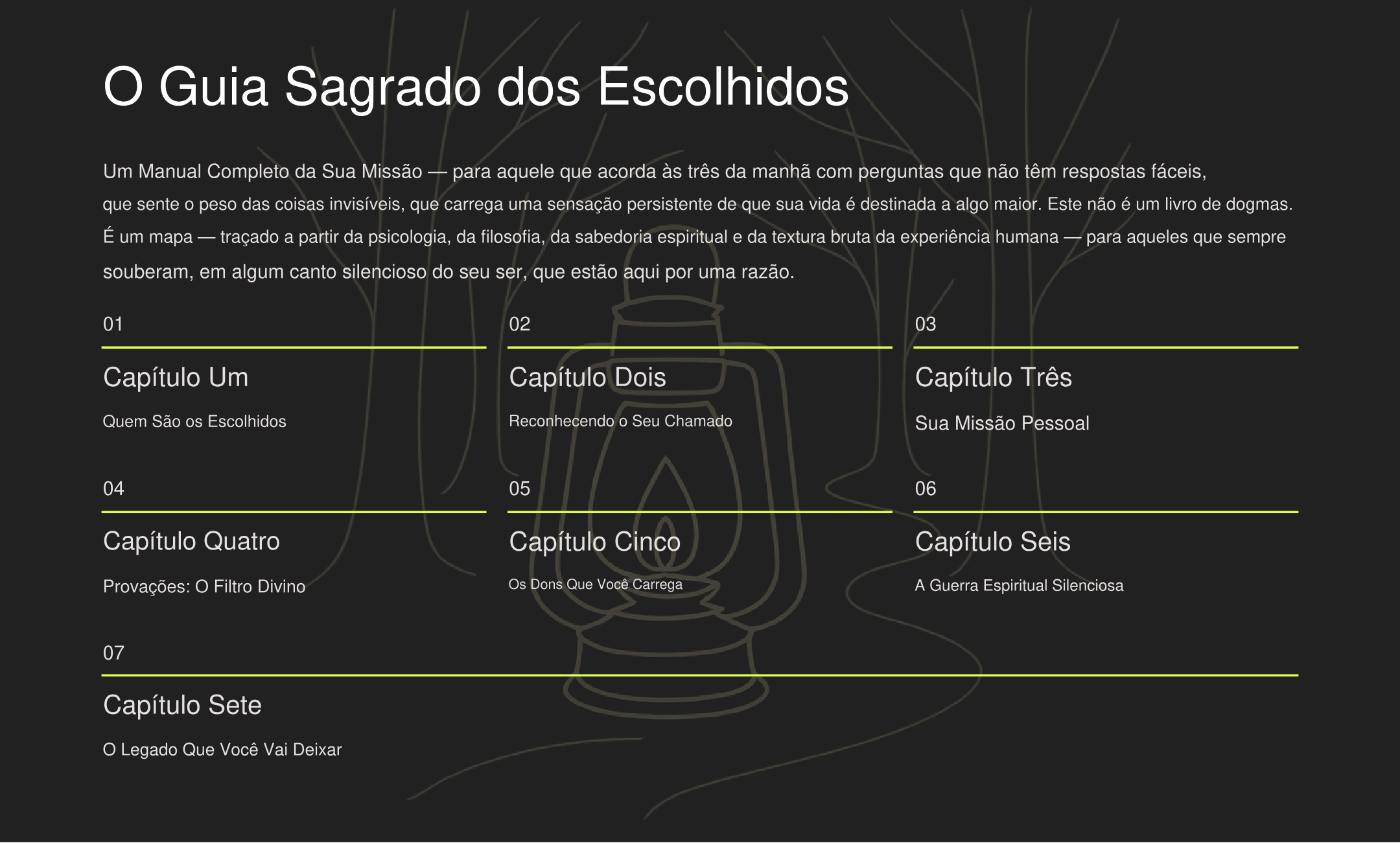 GUIA SAGRADO DOS ELEITOS: Manual Completo da Sua Missão