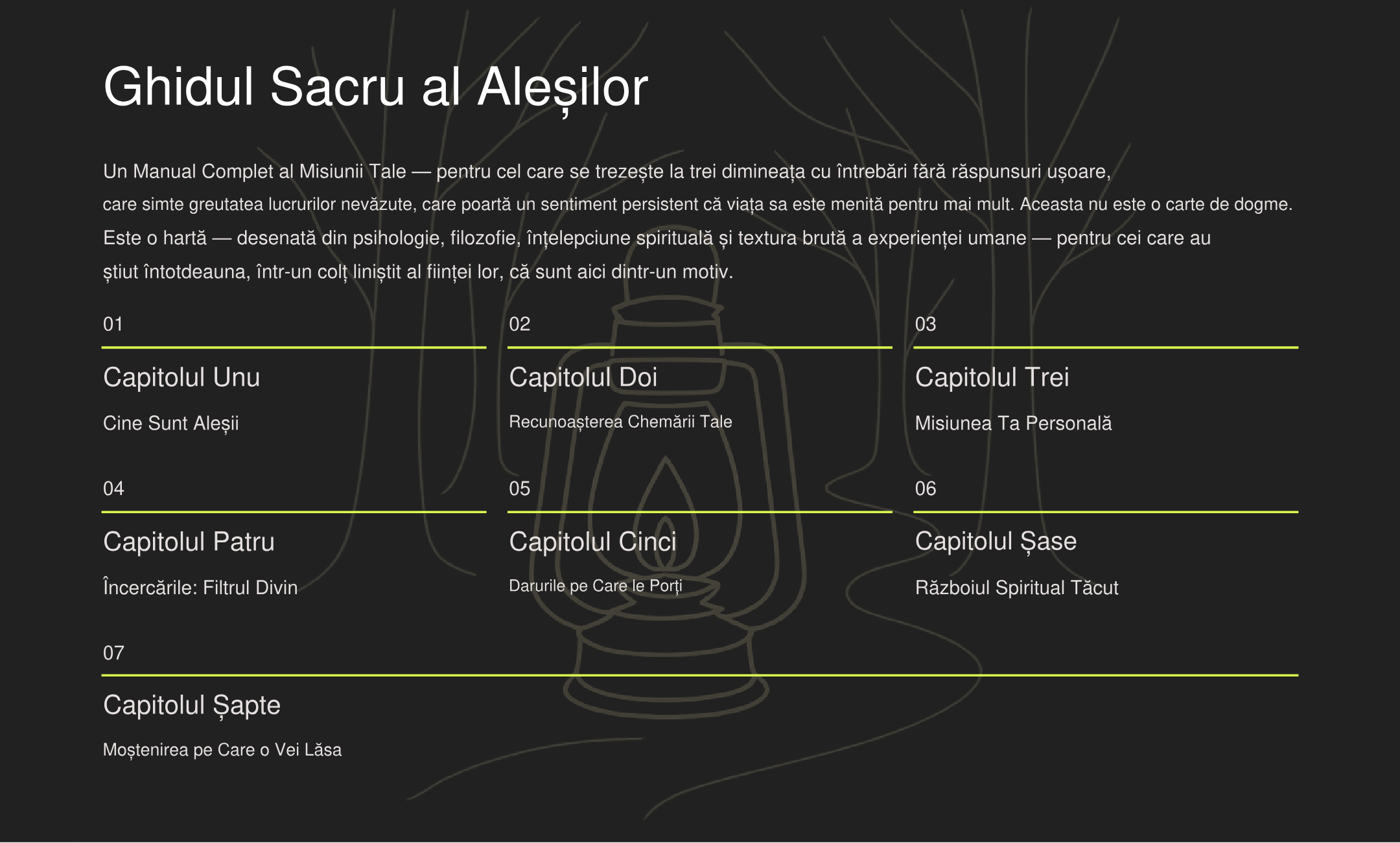 GHIDUL SFÂNT AL ALEȘILOR: Manual Complet al Misiunii Tale